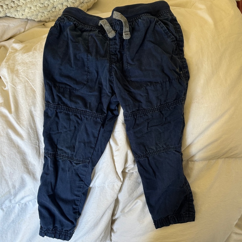 Carter's Navy Blue Kids Elastic Waist Jogger Pants